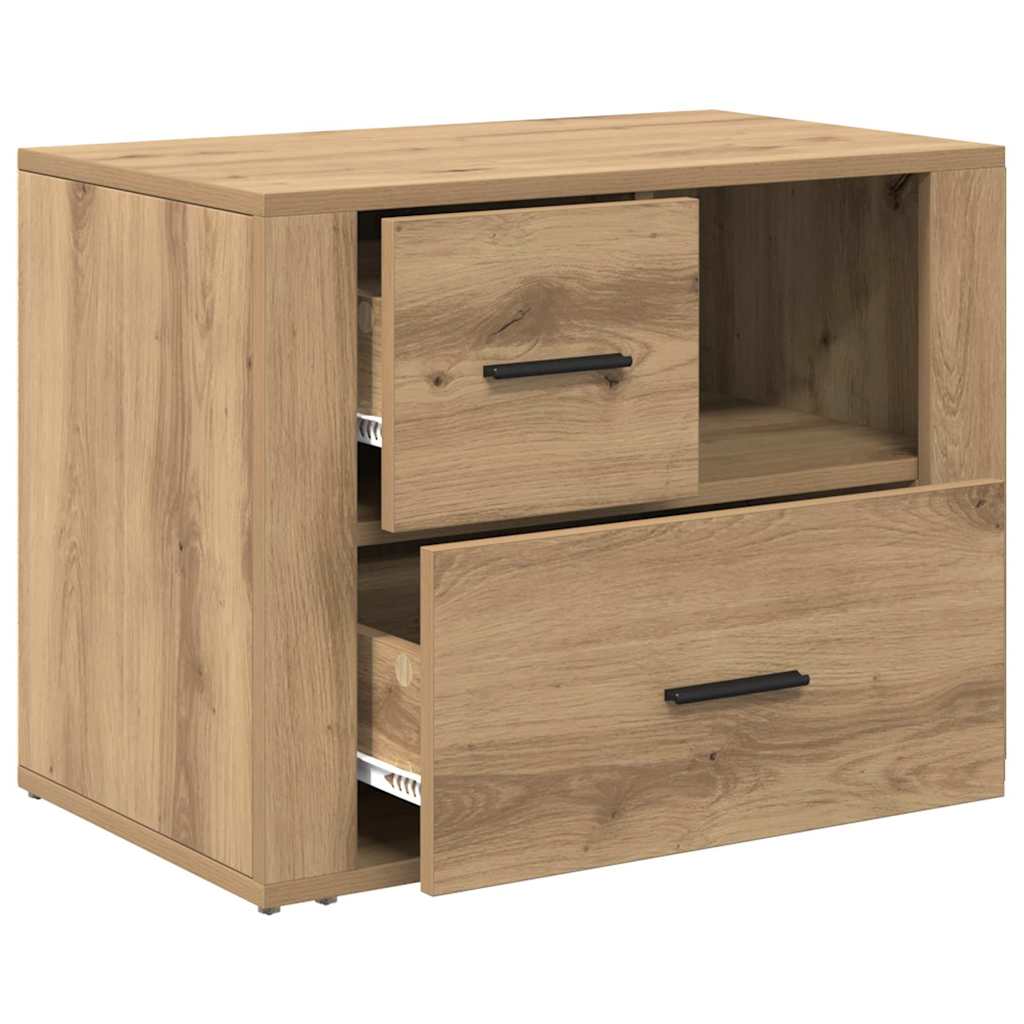 Natskab med skuffe artisan eg 60 x 36 x 45 cm Konstrueret træ