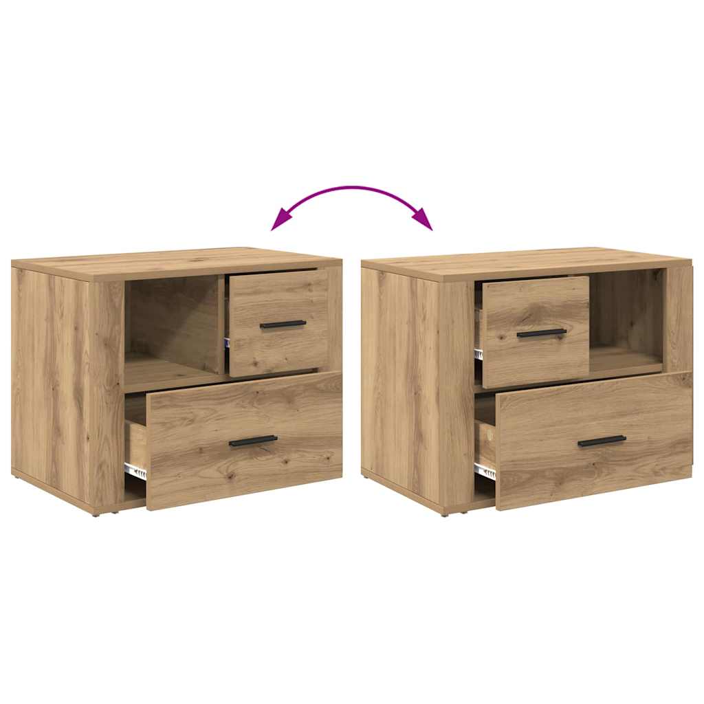 Natskab med skuffe artisan eg 60 x 36 x 45 cm Konstrueret træ
