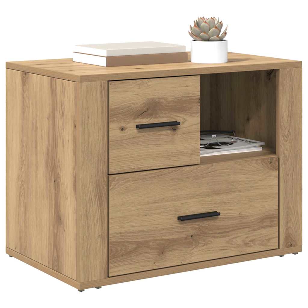 Natskab med skuffe artisan eg 60 x 36 x 45 cm Konstrueret træ