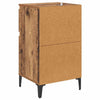 Natskab 2 pcs Gammelt træ 40 x 35 x 70 cm Konstrueret træ