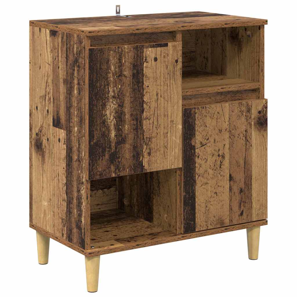 Sideboard Gammelt træ 35 x 60 x 70 cm Konstrueret træ