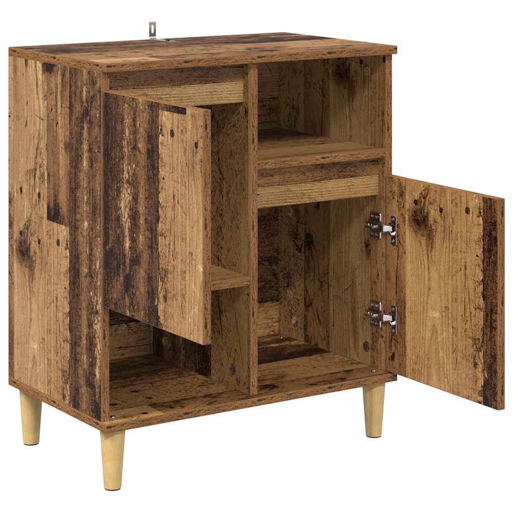 Sideboard Gammelt træ 35 x 60 x 70 cm Konstrueret træ