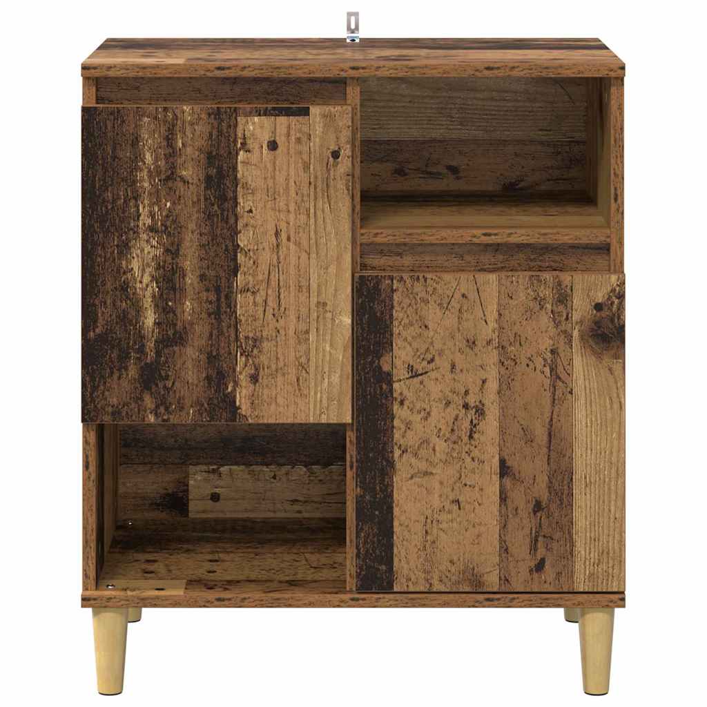 Sideboard Gammelt træ 35 x 60 x 70 cm Konstrueret træ