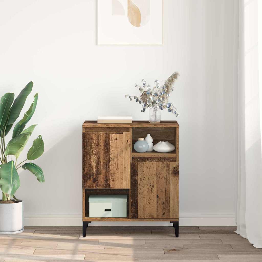 Sideboard Gammelt træ 60 x 35 x 70 cm Konstrueret træ