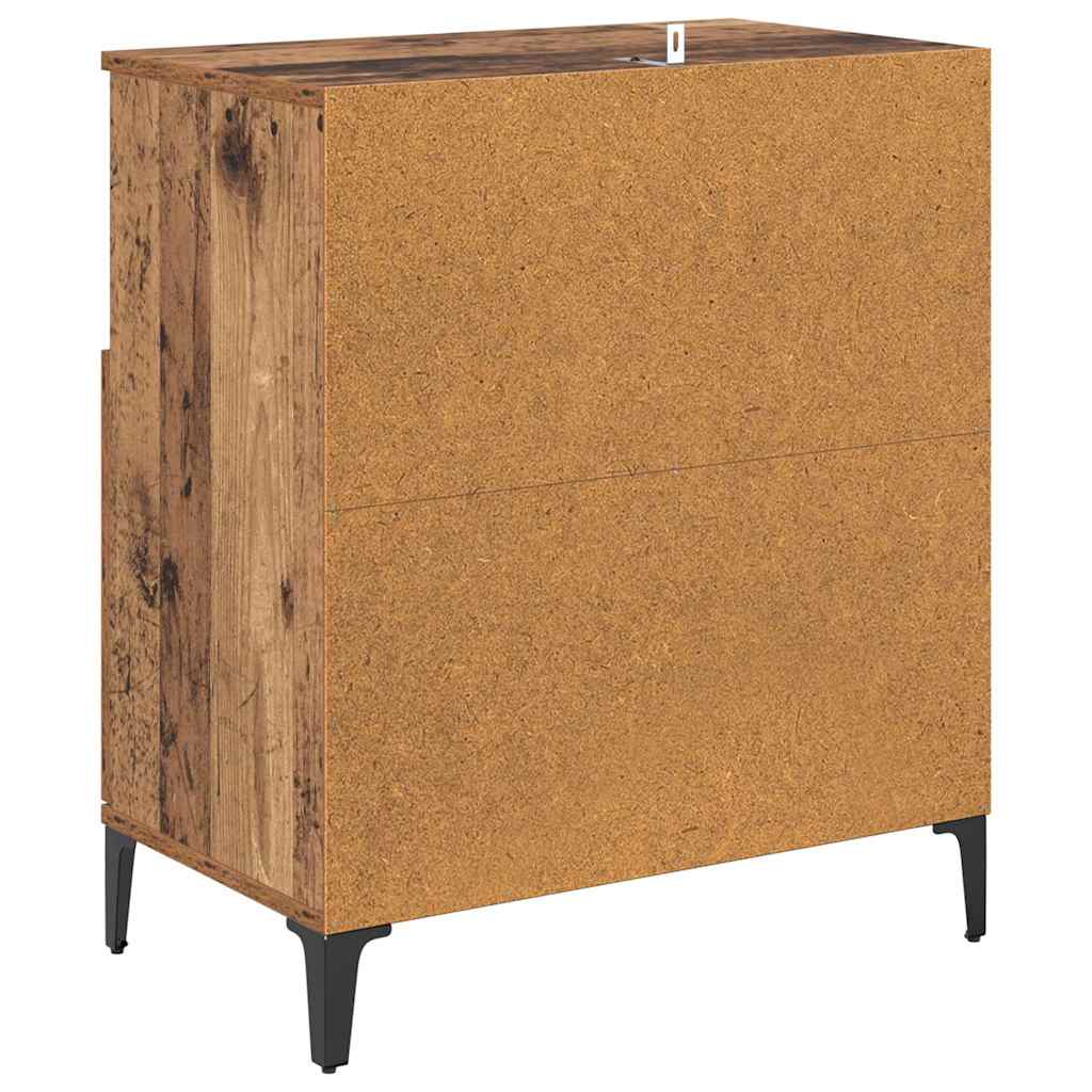 Sideboard Gammelt træ 60 x 35 x 70 cm Konstrueret træ
