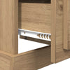 Natskab 2 pcs artisan eg 39 x 39 x 47.5 cm Konstrueret træ