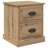 Natskab 2 pcs artisan eg 39 x 39 x 47.5 cm Konstrueret træ