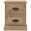 Natskab 2 pcs artisan eg 39 x 39 x 47.5 cm Konstrueret træ