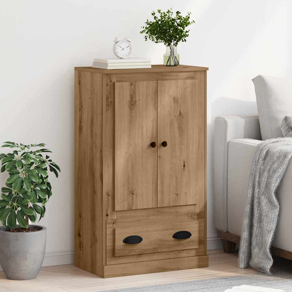 Highboard Artisan Egetræ 60 x 35,5 x 103,5 cm Konstrueret træ