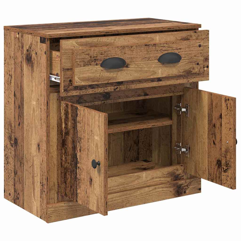 Highboard Gammelt træ 70 x 35,5 x 67,5 cm Konstrueret træ