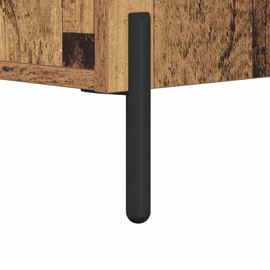 Sideboard Gammelt træ 34 x 34.5 x 90 cm Konstrueret træ