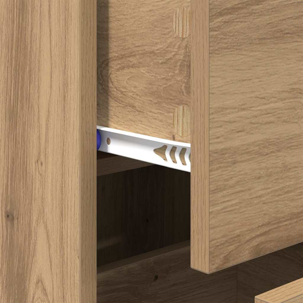 Sideboard artisan eg 34 x 34.5 x 90 cm Konstrueret træ