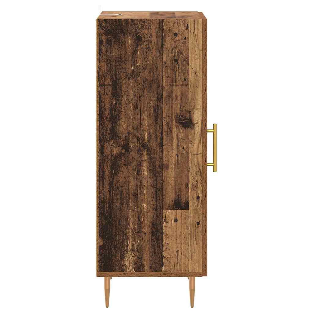 Sideboard Gammelt træ 34 x 34.5 x 90 cm Konstrueret træ