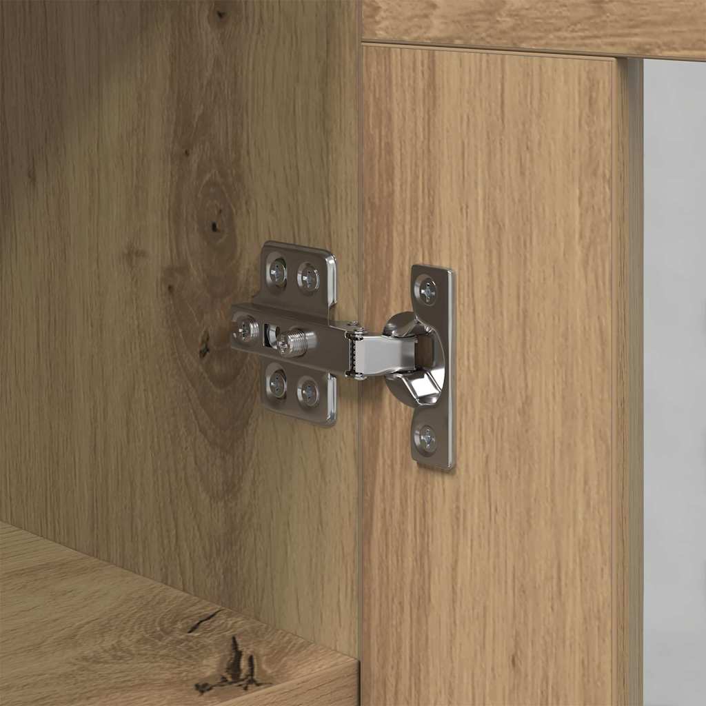 Sideboard artisan eg 34 x 34.5 x 90 cm Konstrueret træ