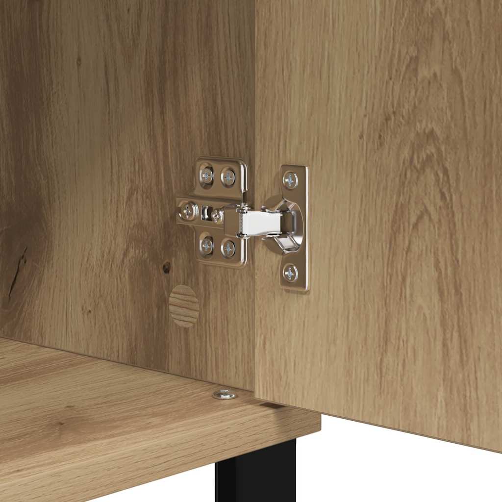 Sideboard med skuffe artisan eg 35 x 40 x 70 cm Konstrueret træ