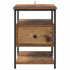 Natskab 2 pcs Gammelt træ 40 x 42 x 56 cm Konstrueret træ