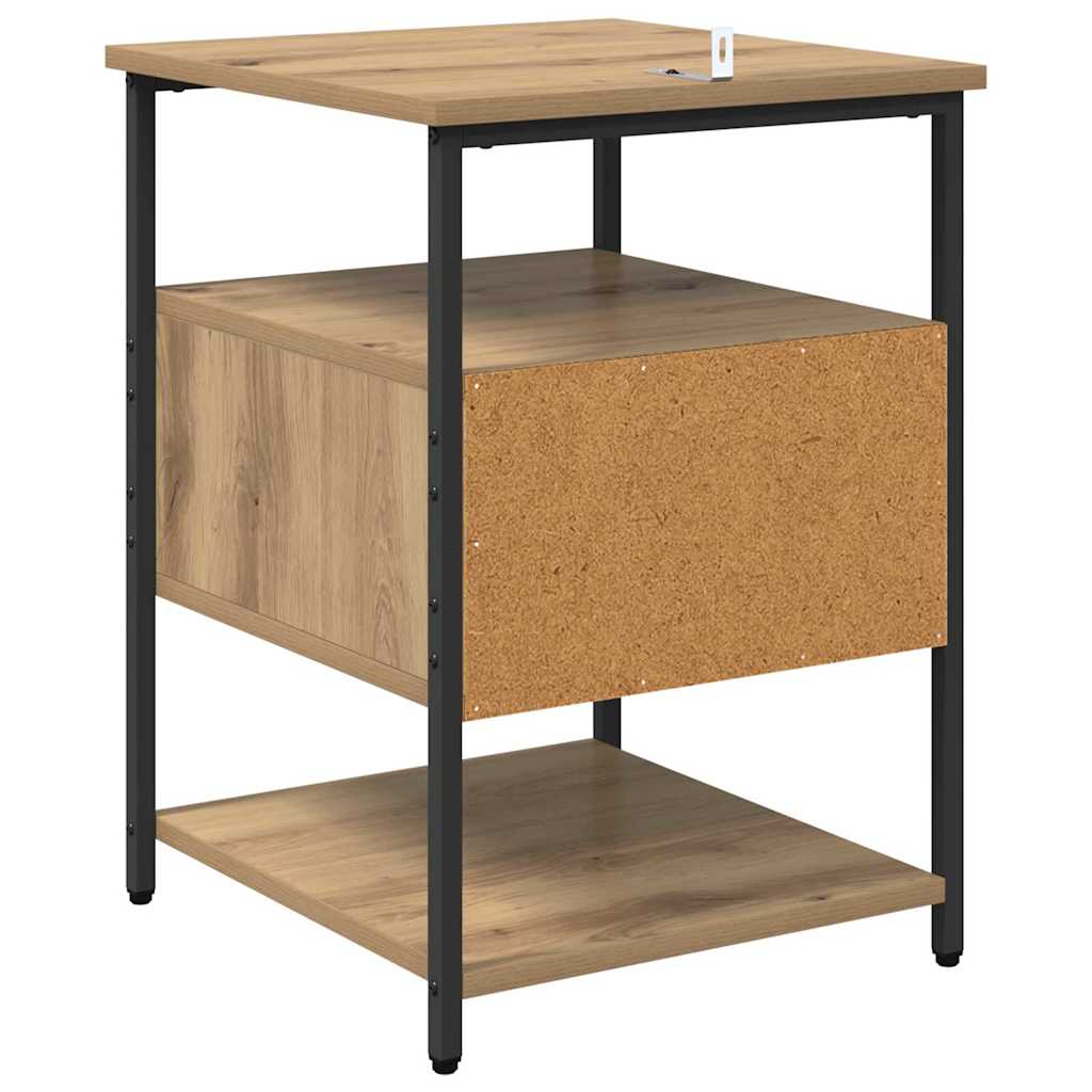 Natskab 2 pcs artisan eg 40 x 42 x 56 cm Konstrueret træ