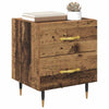Natskab 2 pcs Gammelt træ 40 x 35 x 47,5 cm Konstrueret træ