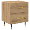Natskab 2 pcs artisan eg 40 x 35 x 47,5 cm Konstrueret træ