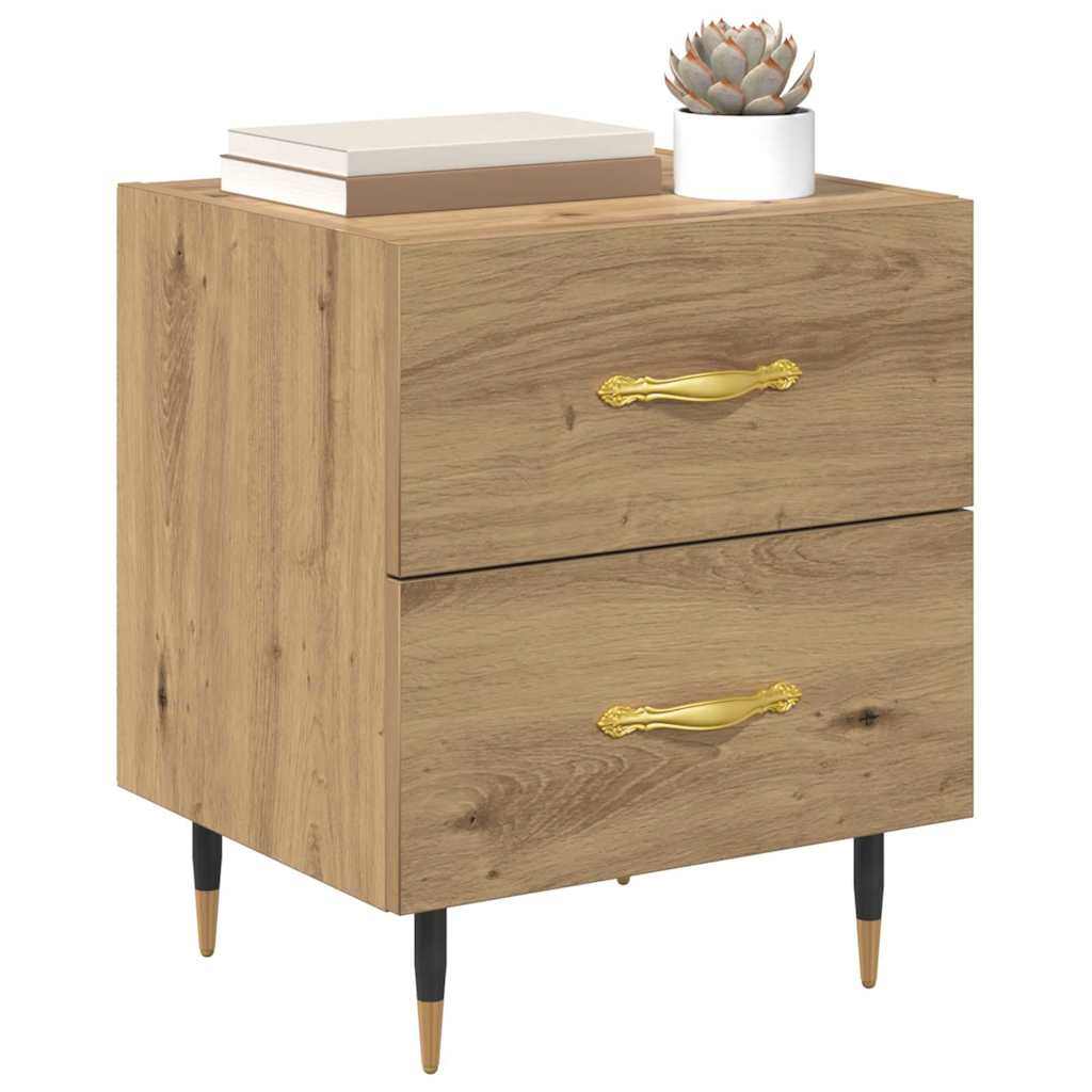Natskab 2 pcs artisan eg 40 x 35 x 47,5 cm Konstrueret træ