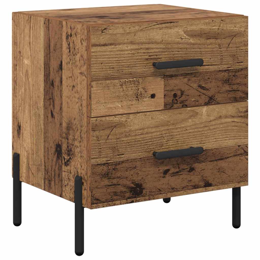 Natskab Gammelt træ 40 x 35 x 47,5 cm Konstrueret træ