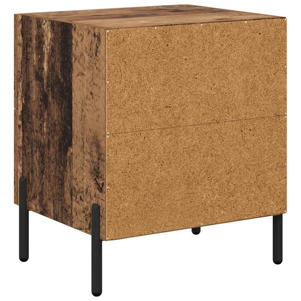 Natskab Gammelt træ 40 x 35 x 47,5 cm Konstrueret træ