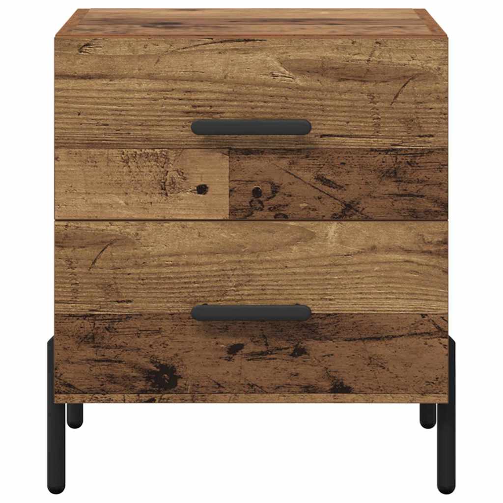 Natskab Gammelt træ 40 x 35 x 47,5 cm Konstrueret træ