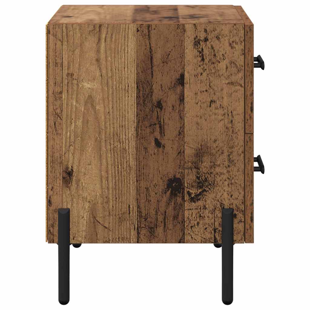 Natskab Gammelt træ 40 x 35 x 47,5 cm Konstrueret træ