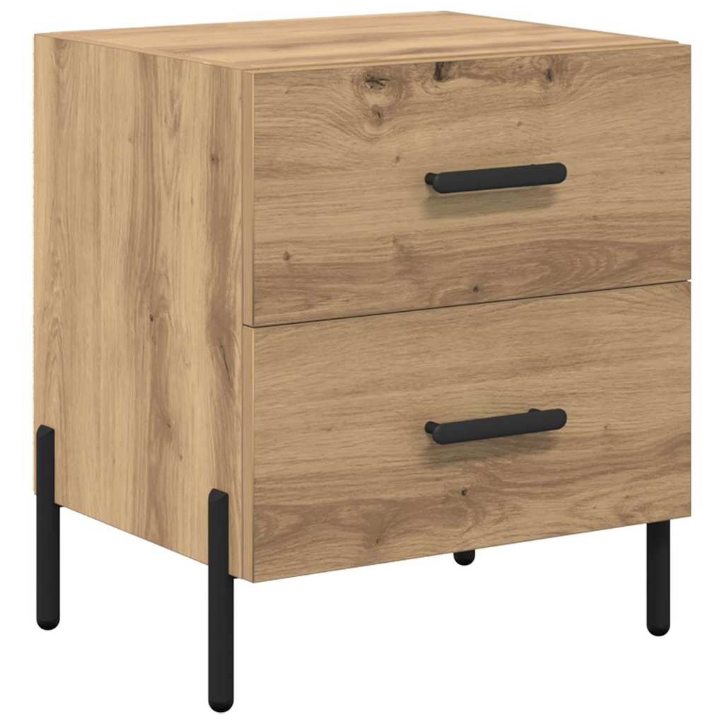 Natskab 2 pcs artisan eg 40 x 35 x 47,5 cm Konstrueret træ