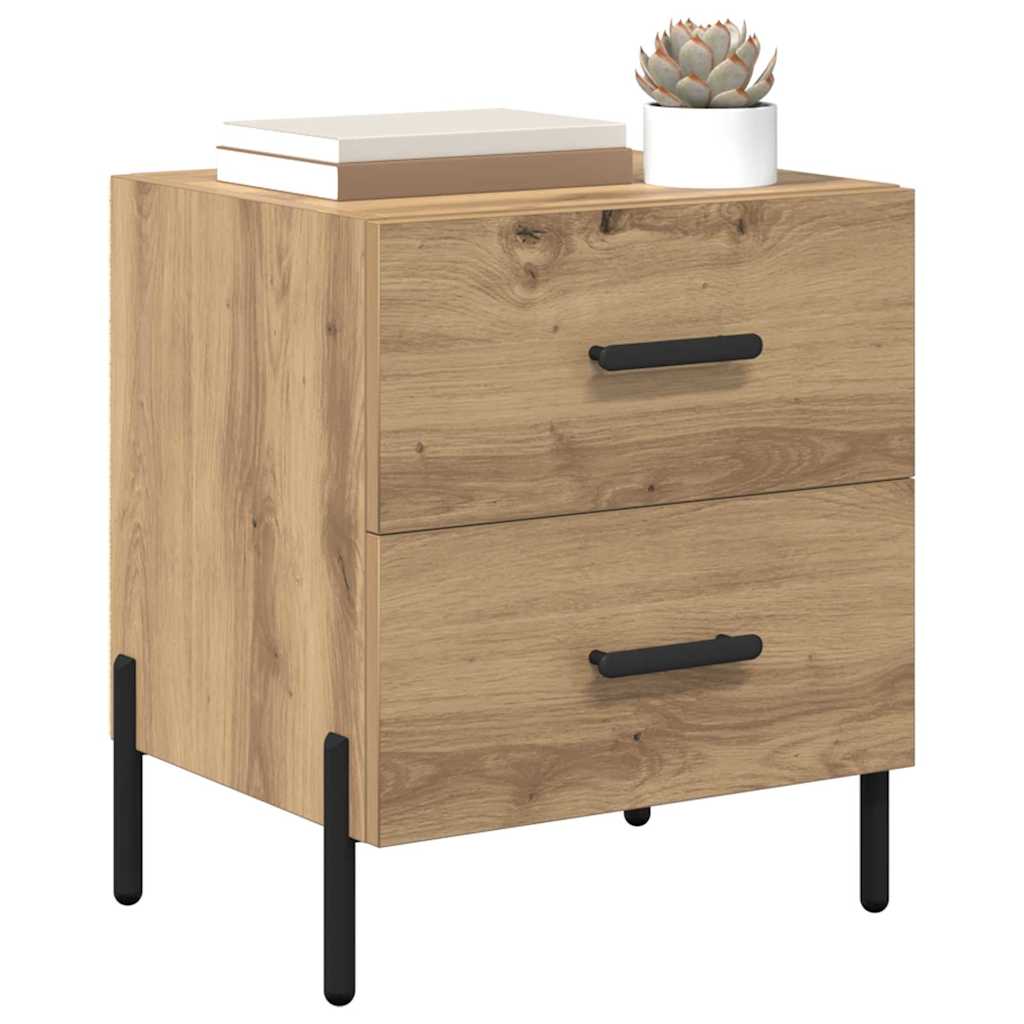 Natskab 2 pcs artisan eg 40 x 35 x 47,5 cm Konstrueret træ