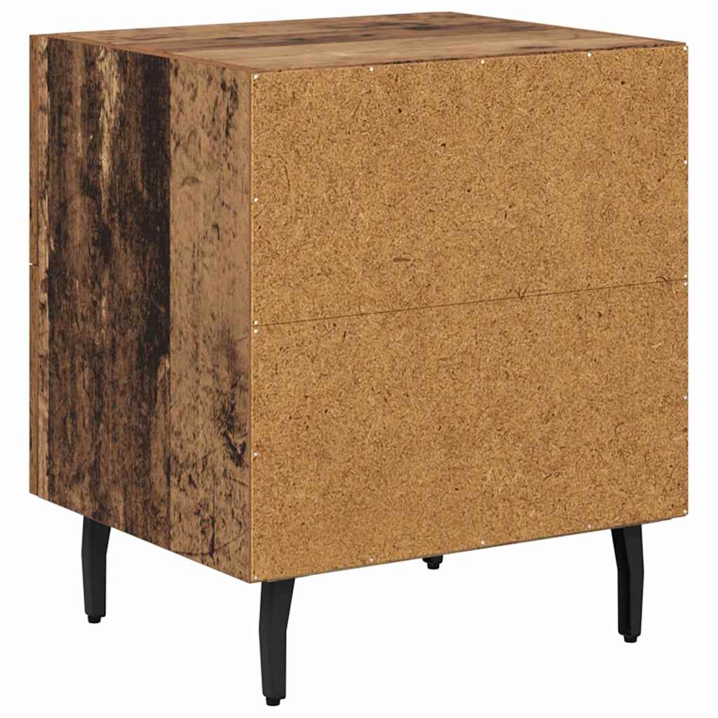 Natskab Gammelt træ 40 x 35 x 47,5 cm Konstrueret træ