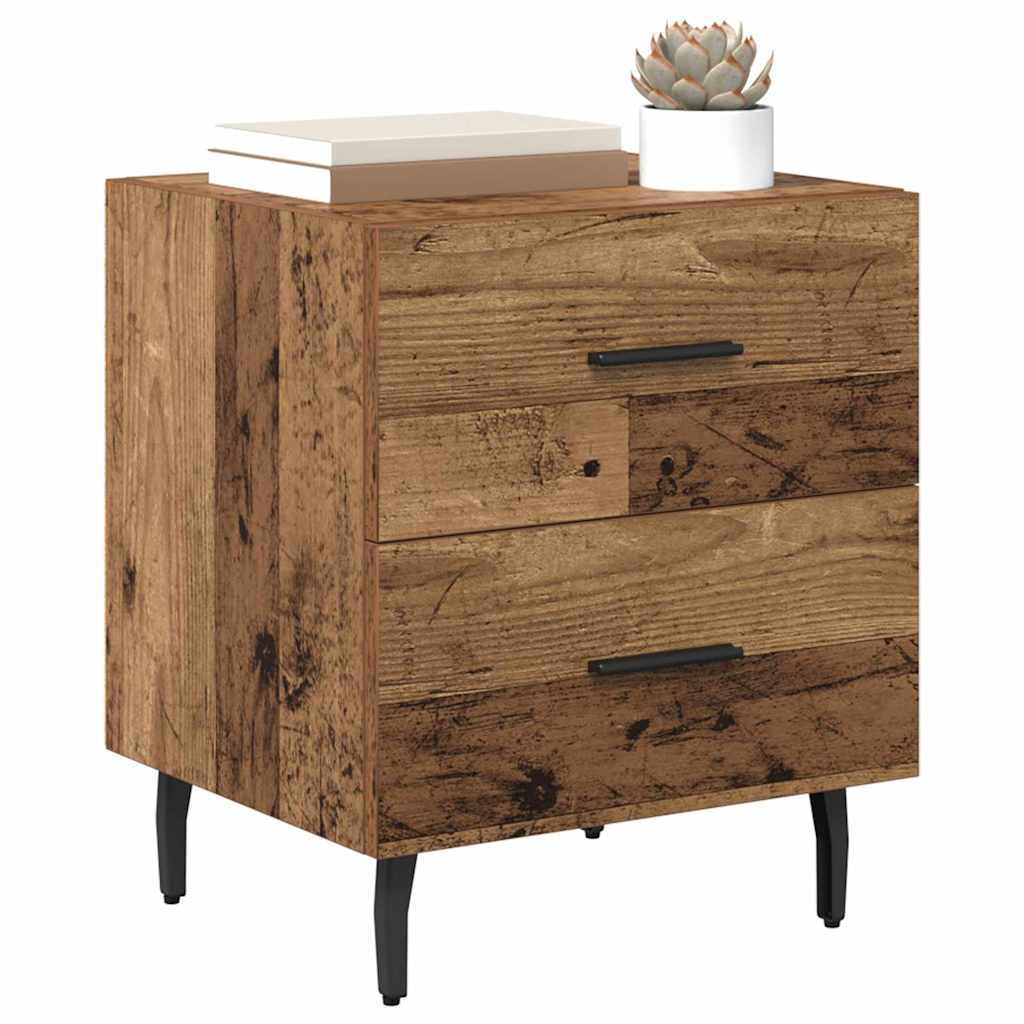 Natskab Gammelt træ 40 x 35 x 47,5 cm Konstrueret træ