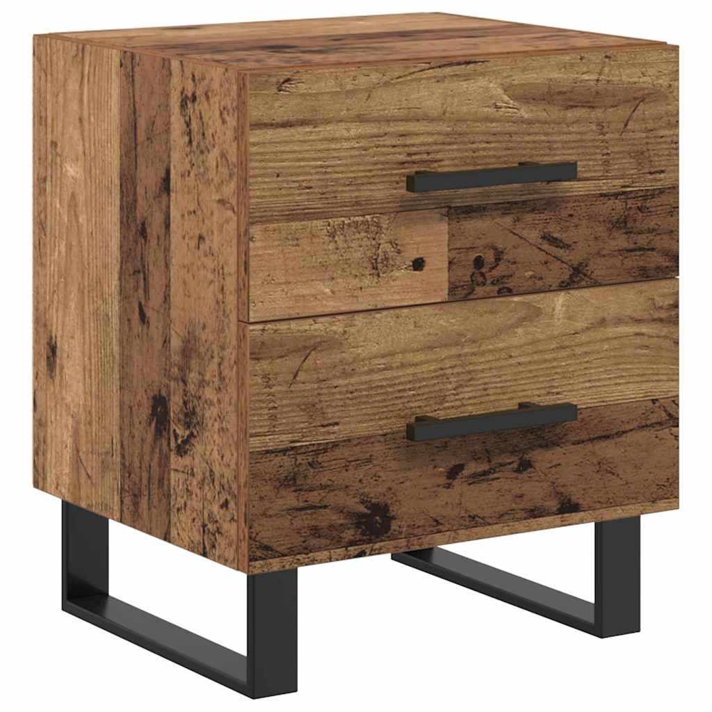 Natskab Gammelt træ 40 x 35 x 47,5 cm Konstrueret træ