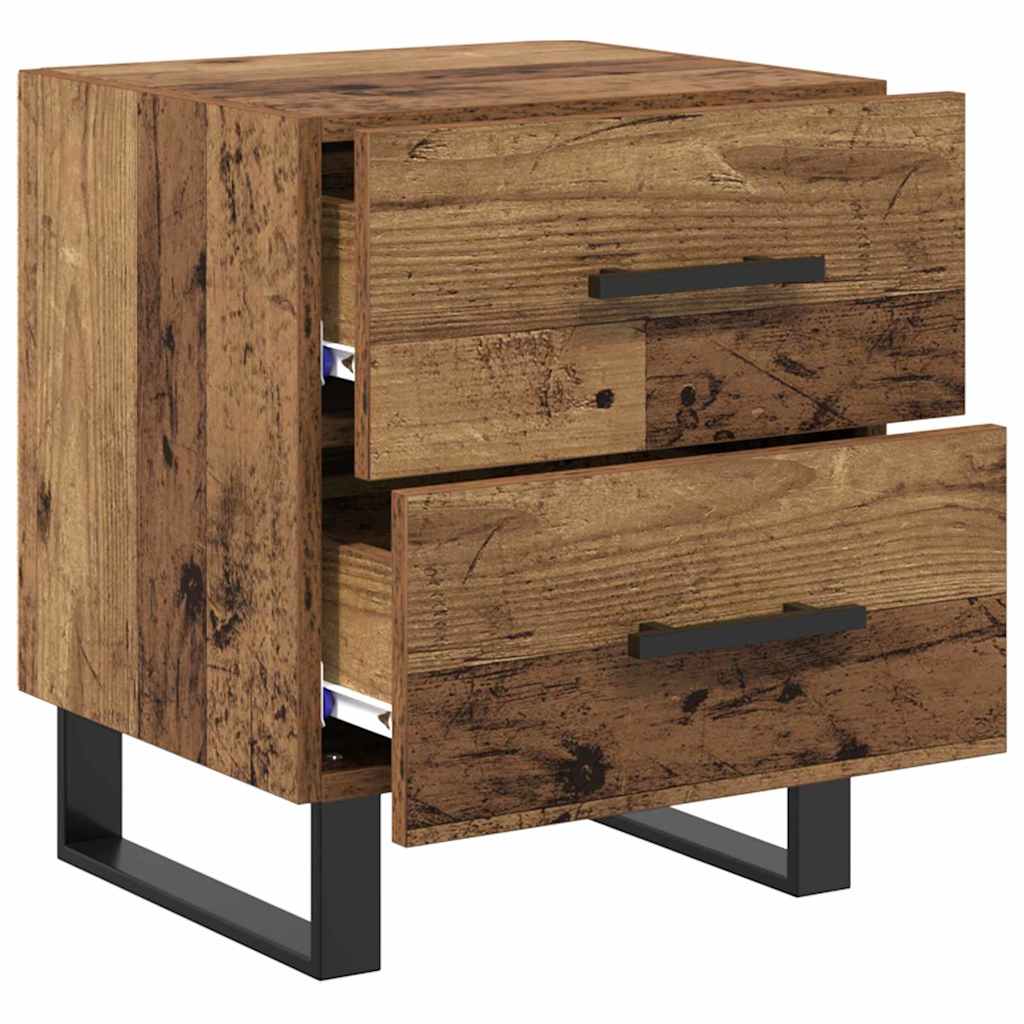 Natskab Gammelt træ 40 x 35 x 47,5 cm Konstrueret træ