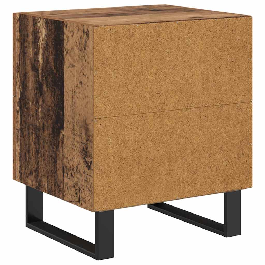 Natskab Gammelt træ 40 x 35 x 47,5 cm Konstrueret træ