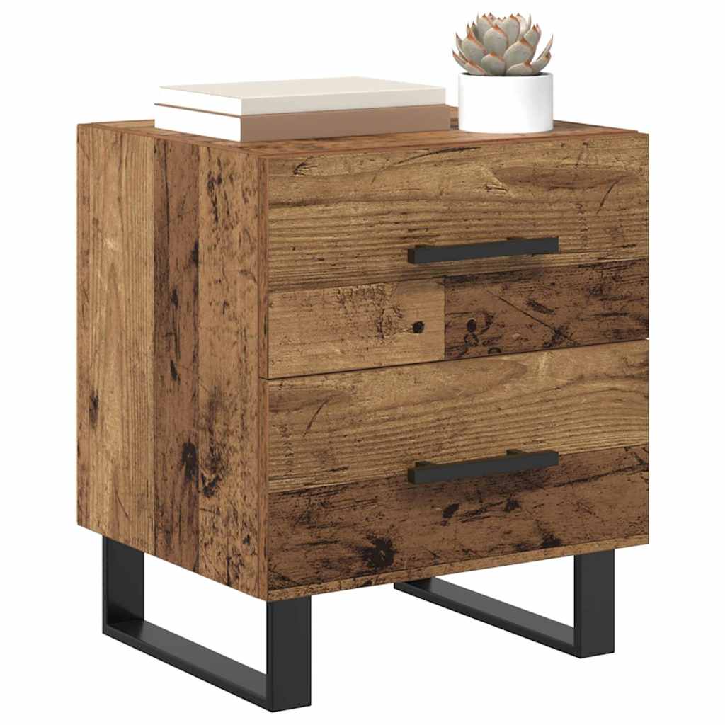 Natskab Gammelt træ 40 x 35 x 47,5 cm Konstrueret træ