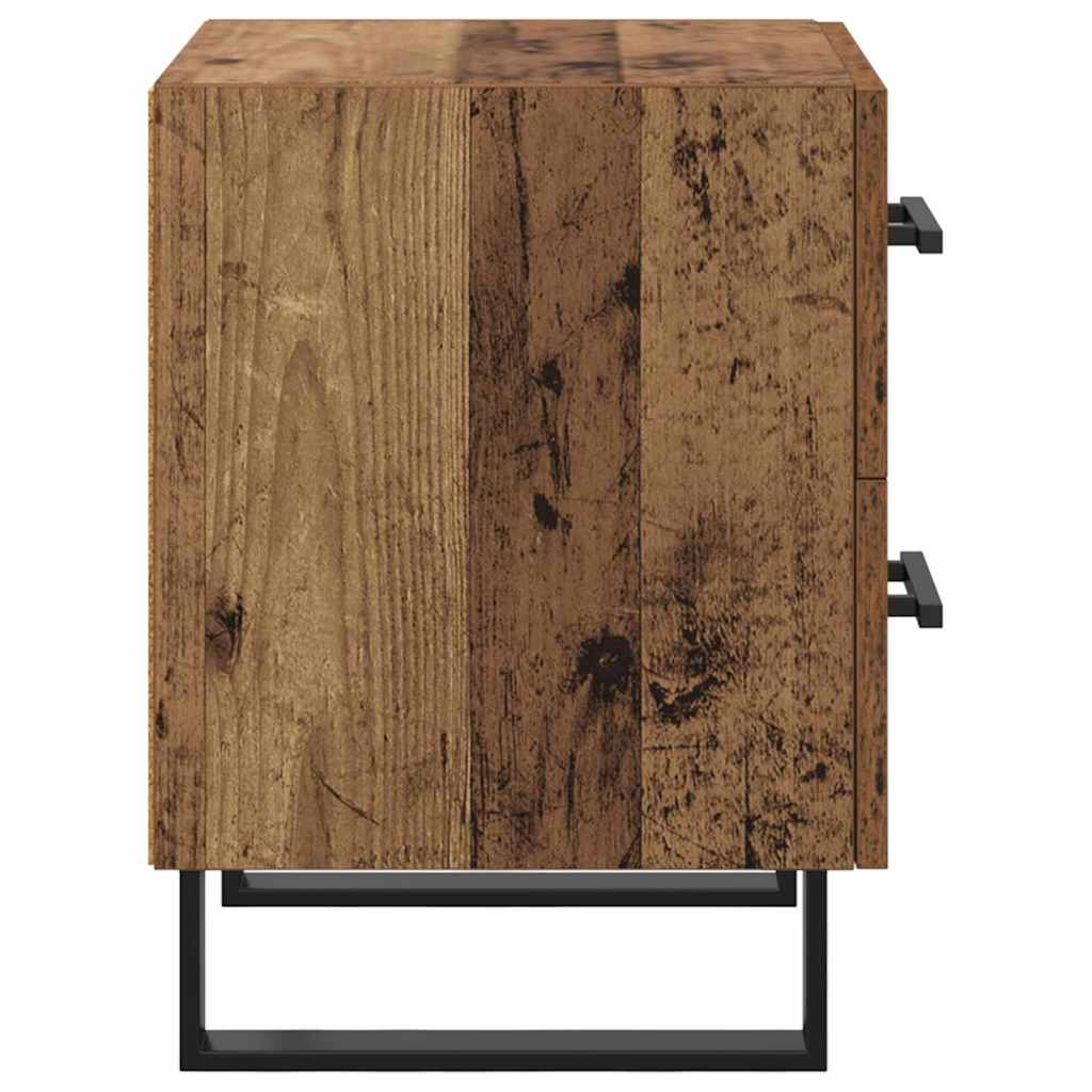 Natskab Gammelt træ 40 x 35 x 47,5 cm Konstrueret træ