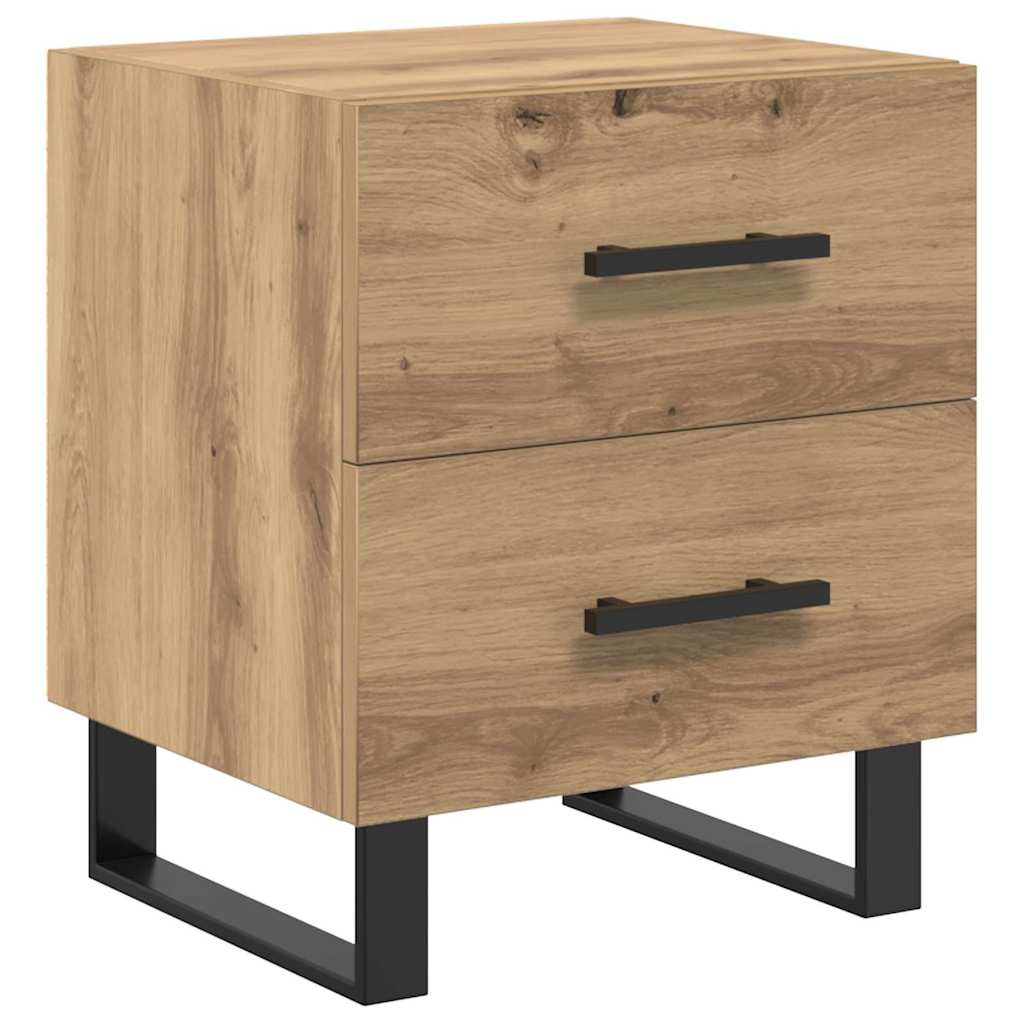Natskab med skuffe artisan eg 40 x 35 x 47,5 cm Konstrueret træ