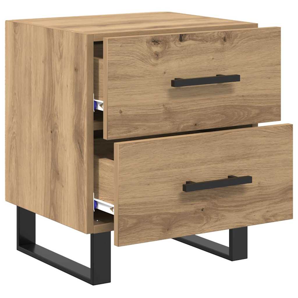 Natskab med skuffe artisan eg 40 x 35 x 47,5 cm Konstrueret træ