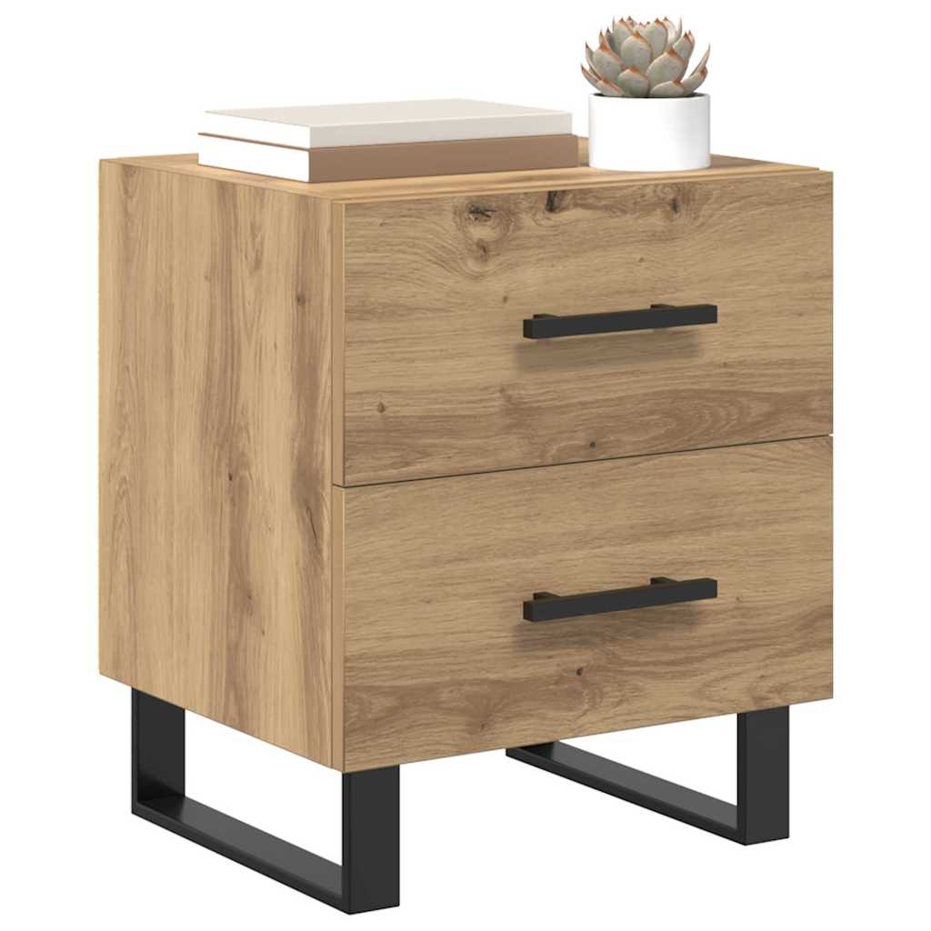 Natskab med skuffe artisan eg 40 x 35 x 47,5 cm Konstrueret træ