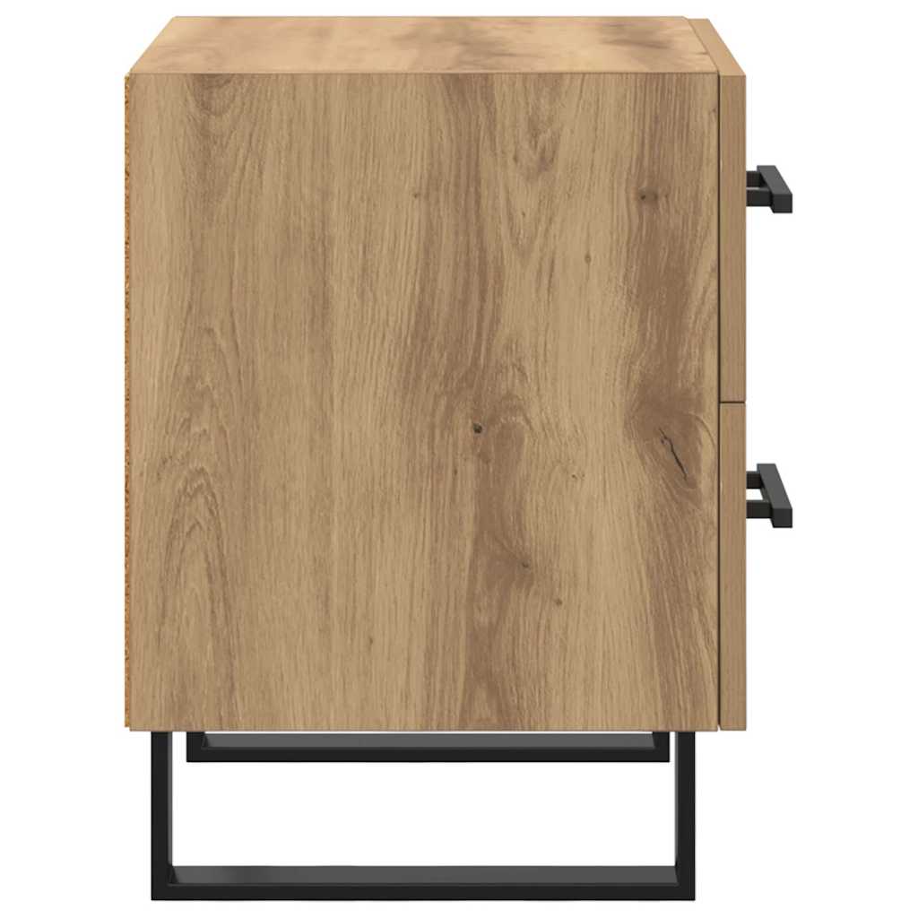 Natskab med skuffe artisan eg 40 x 35 x 47,5 cm Konstrueret træ