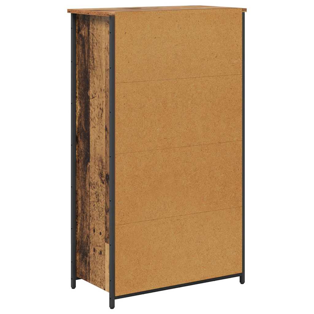 Highboard Gammelt træ 62 x 32 x 106,5 cm Konstrueret træ