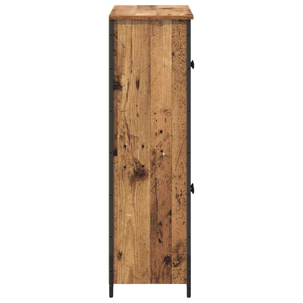 Highboard Gammelt træ 62 x 32 x 106,5 cm Konstrueret træ