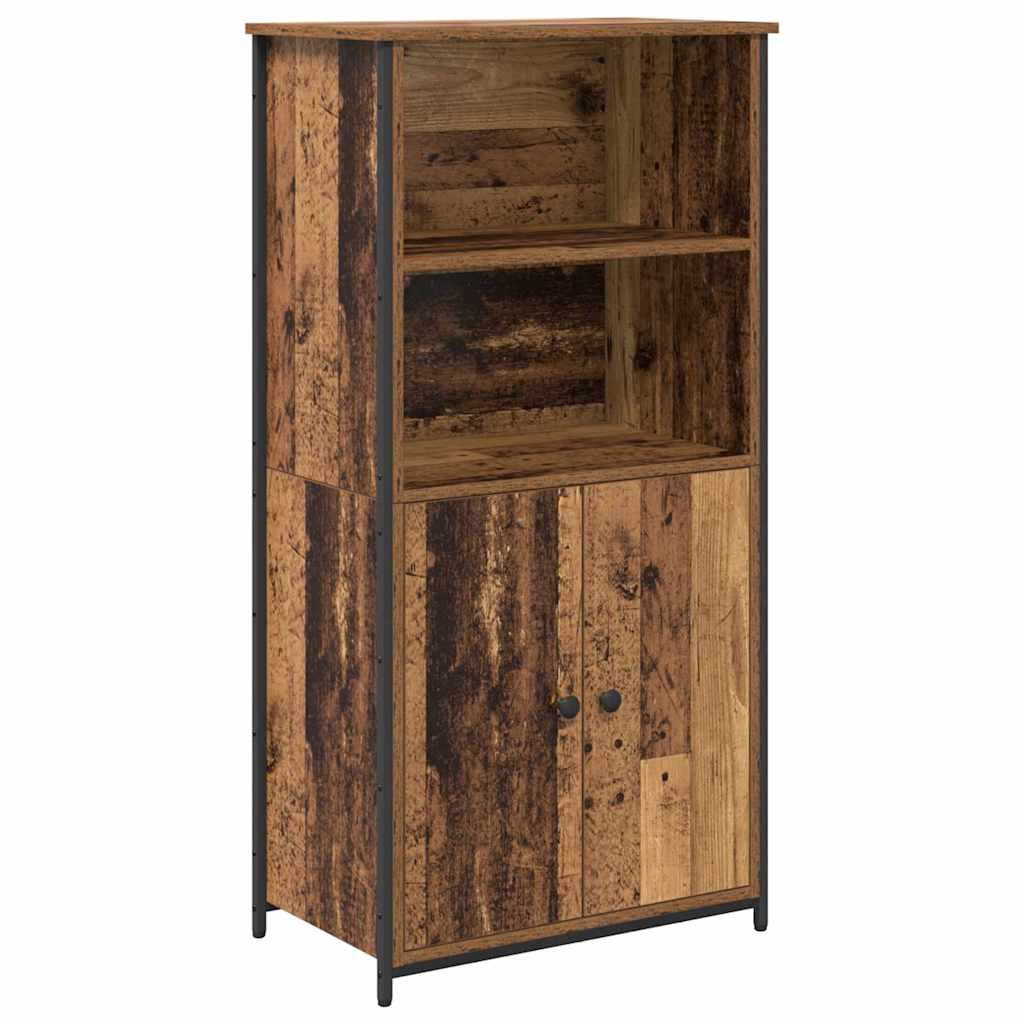 Highboard Gammelt træ 62 x 36 x 121,5 cm Konstrueret træ