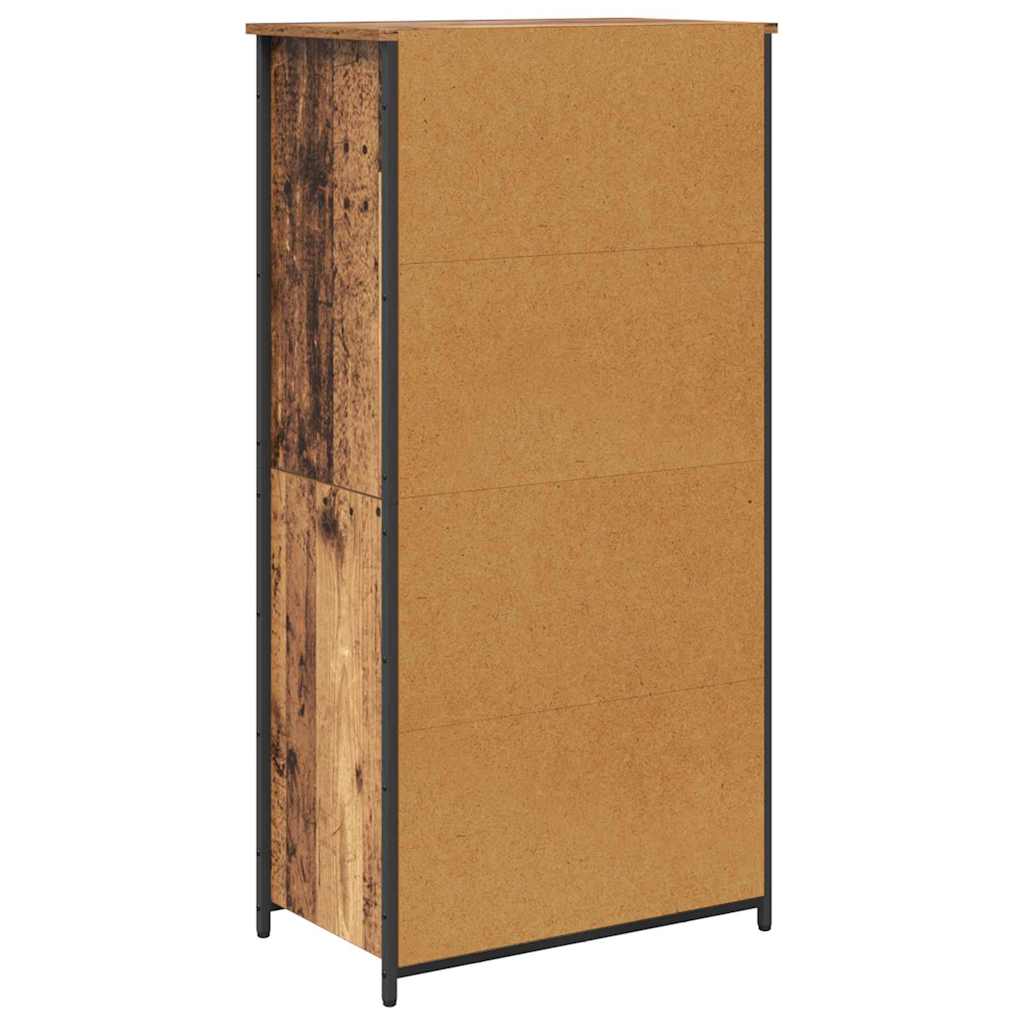 Highboard Gammelt træ 62 x 36 x 121,5 cm Konstrueret træ