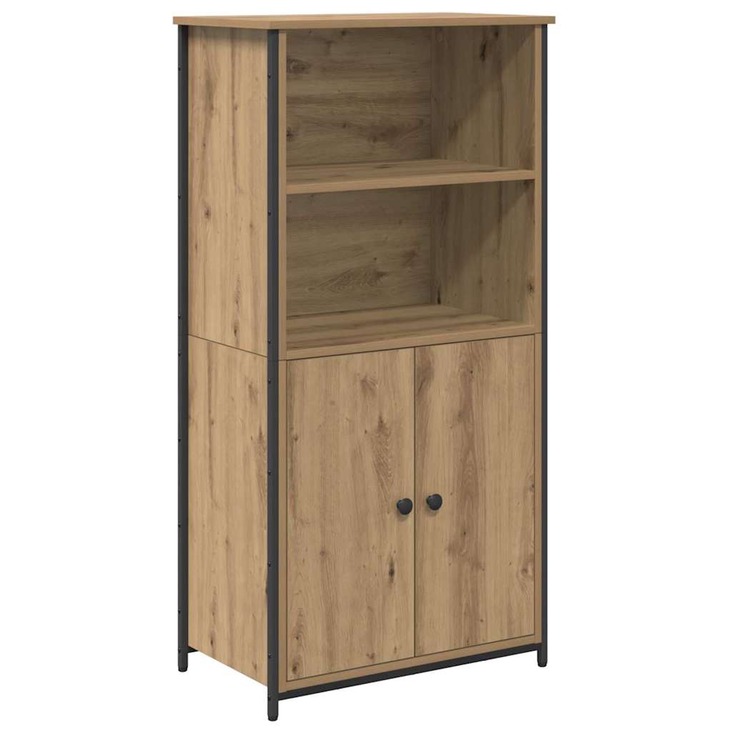Highboard Artisan Egetræ 62 x 36 x 121,5 cm Konstrueret træ