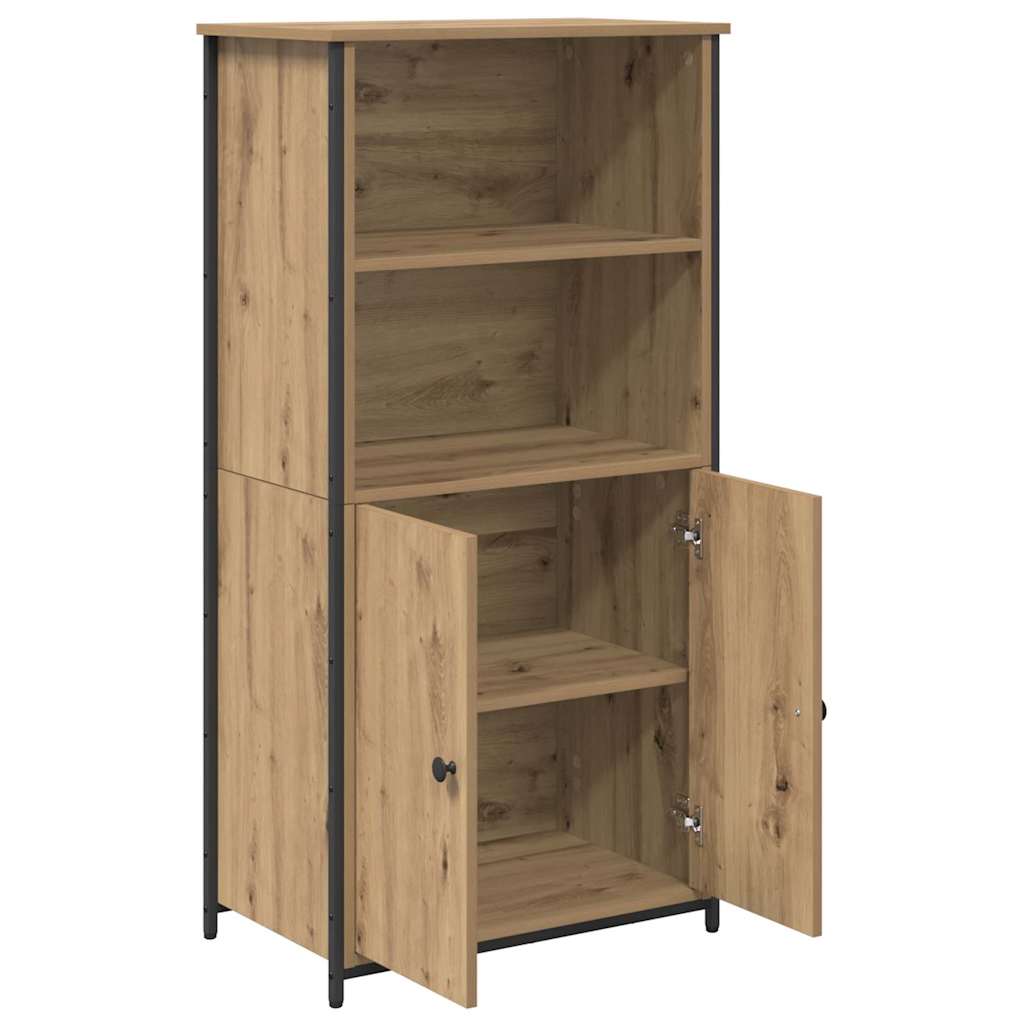 Highboard Artisan Egetræ 62 x 36 x 121,5 cm Konstrueret træ