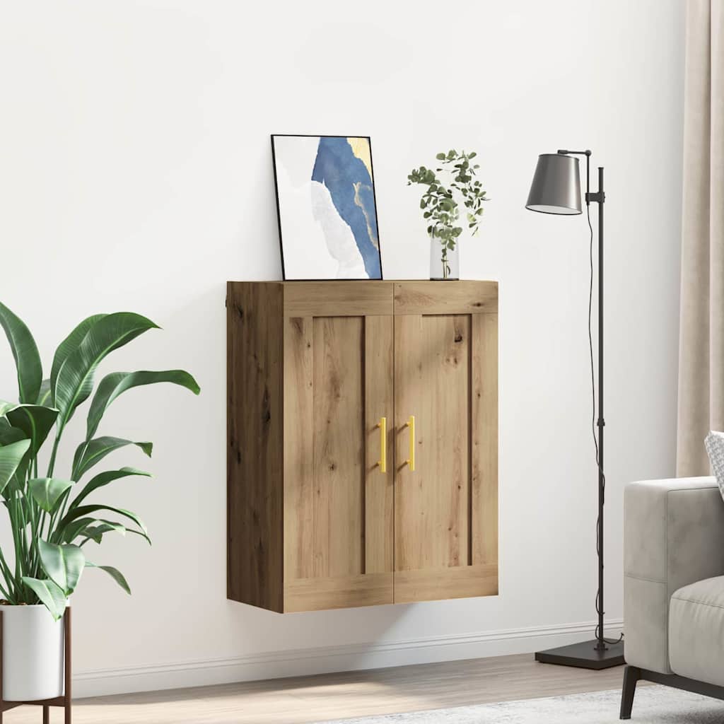 Vægskab Artisan Egetræ 69,5 x 34 x 90 cm Konstrueret træ