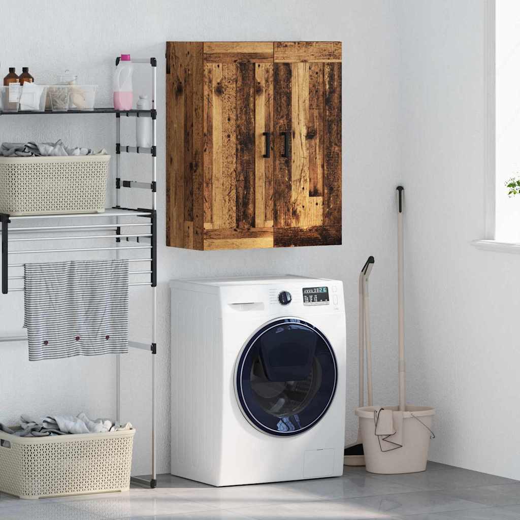 Vægskab Gammelt træ 69,5 x 34 x 90 cm Konstrueret træ