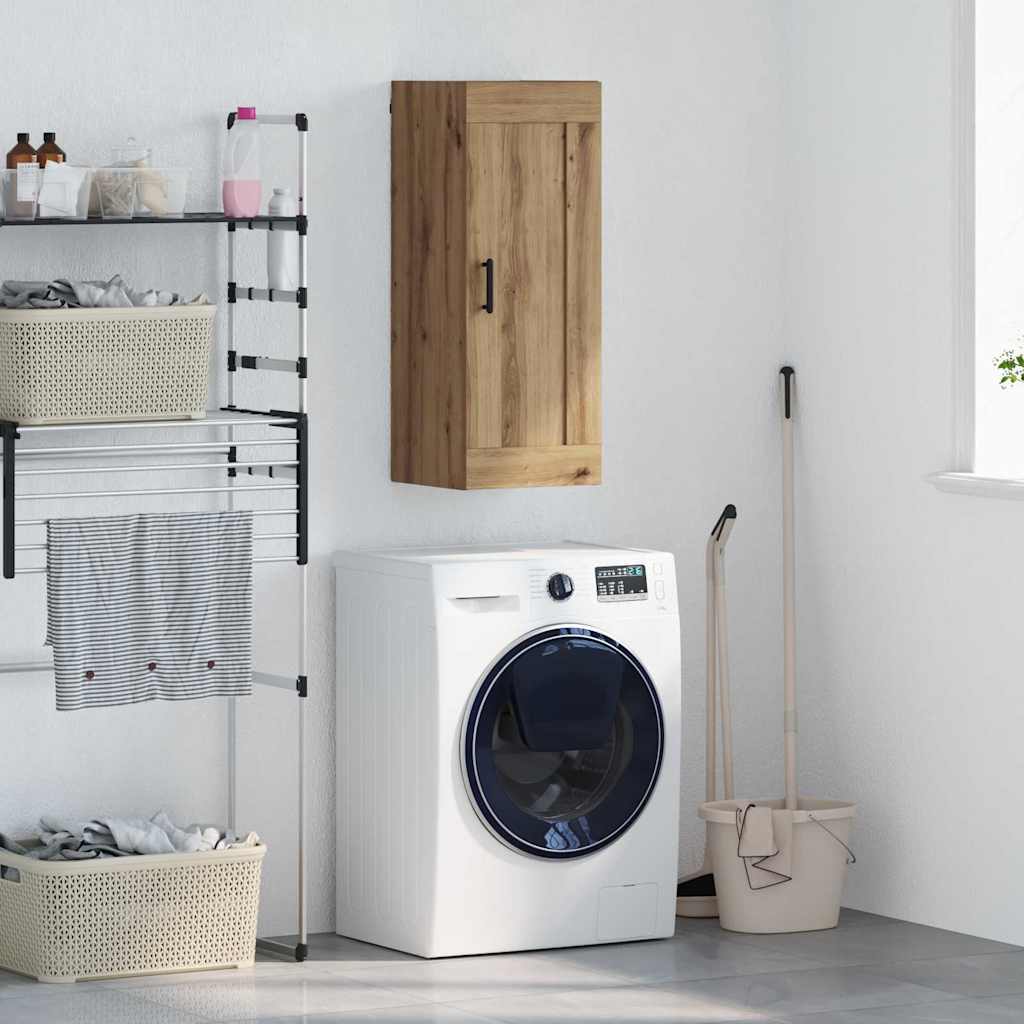 Vægskab Artisan Egetræ 34,5 x 34 x 90 cm Konstrueret træ